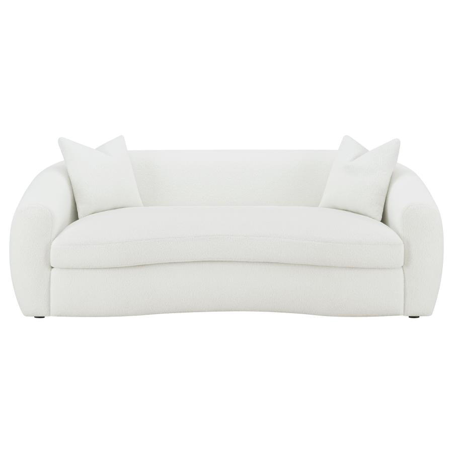 Isabella White 2 Pc Sofa Set