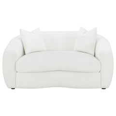 Isabella White 2 Pc Sofa Set