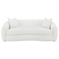 Isabella White 3 Pc Sofa Set