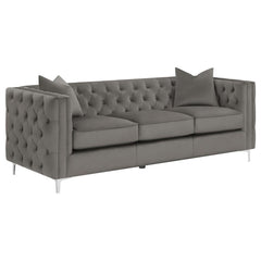 Phoebe Grey 2 Pc Sofa Set