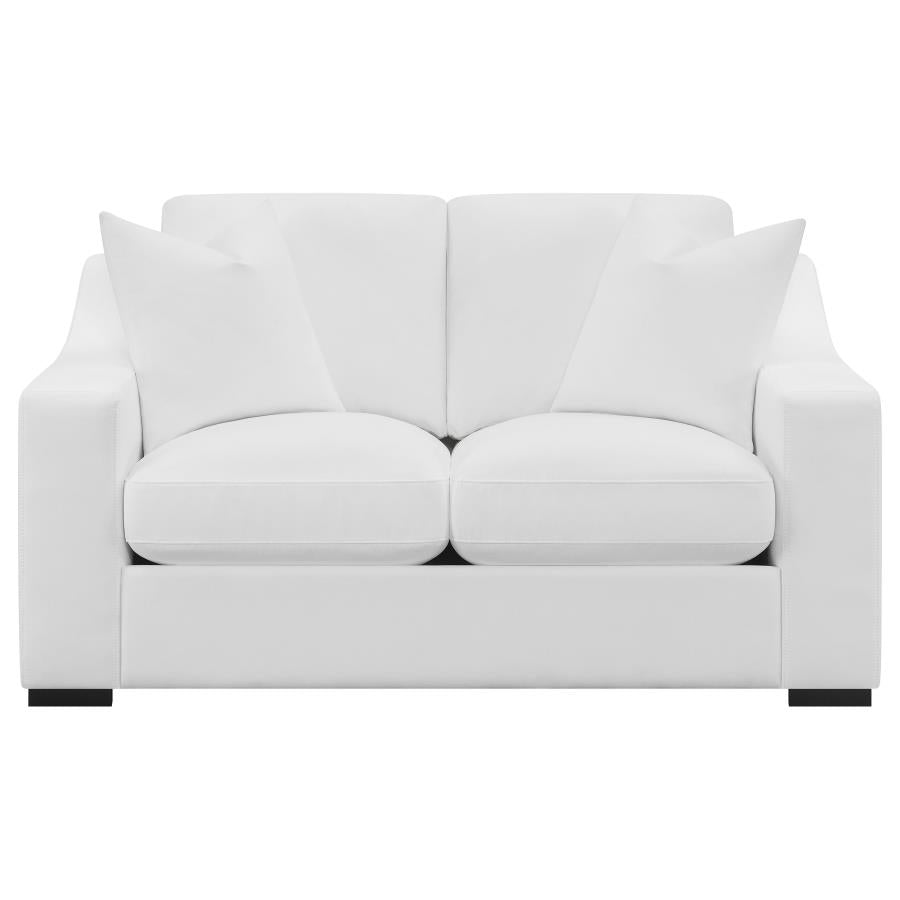 Ashlyn White 2 Pc Sofa Set