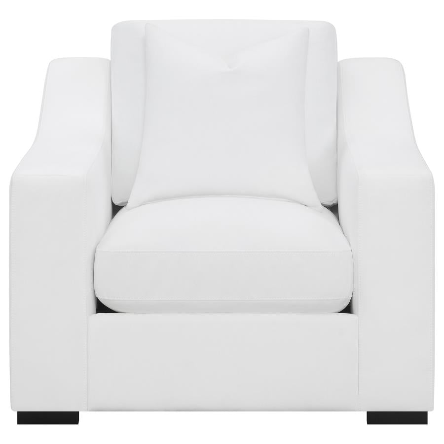 Ashlyn White 3 Pc Sofa Set