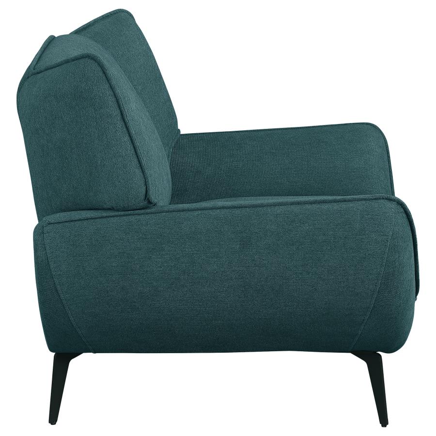 Acton Blue 3 Pc Sofa Set