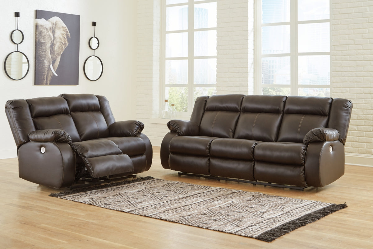 Denoron Sofa and Loveseat