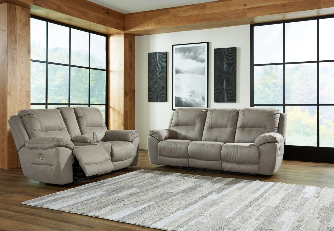 Next-Gen Gaucho Sofa, Loveseat and Recliner - PKG013088