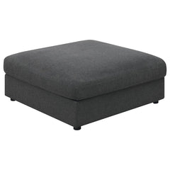 Serene Grey Ottoman