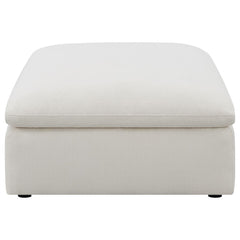 Hobson Ivory Ottoman