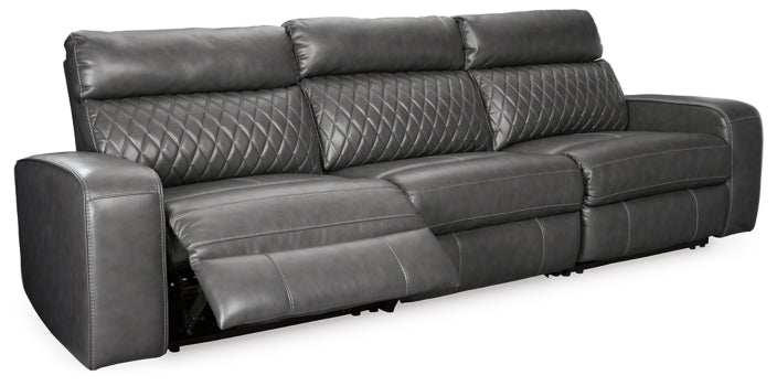 Samperstone 3-Piece Power Reclining Sectional