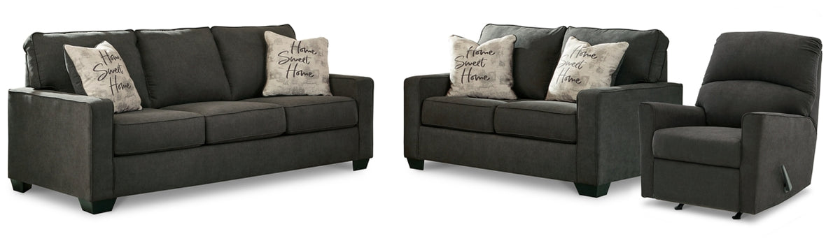 Lucina Sofa, Loveseat and Recliner