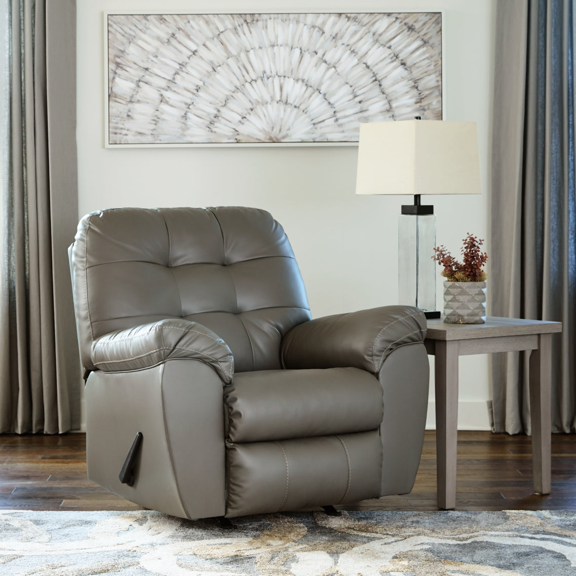 Donlen Sofa, Loveseat and Recliner