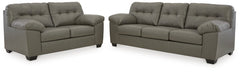 Donlen Sofa and Loveseat