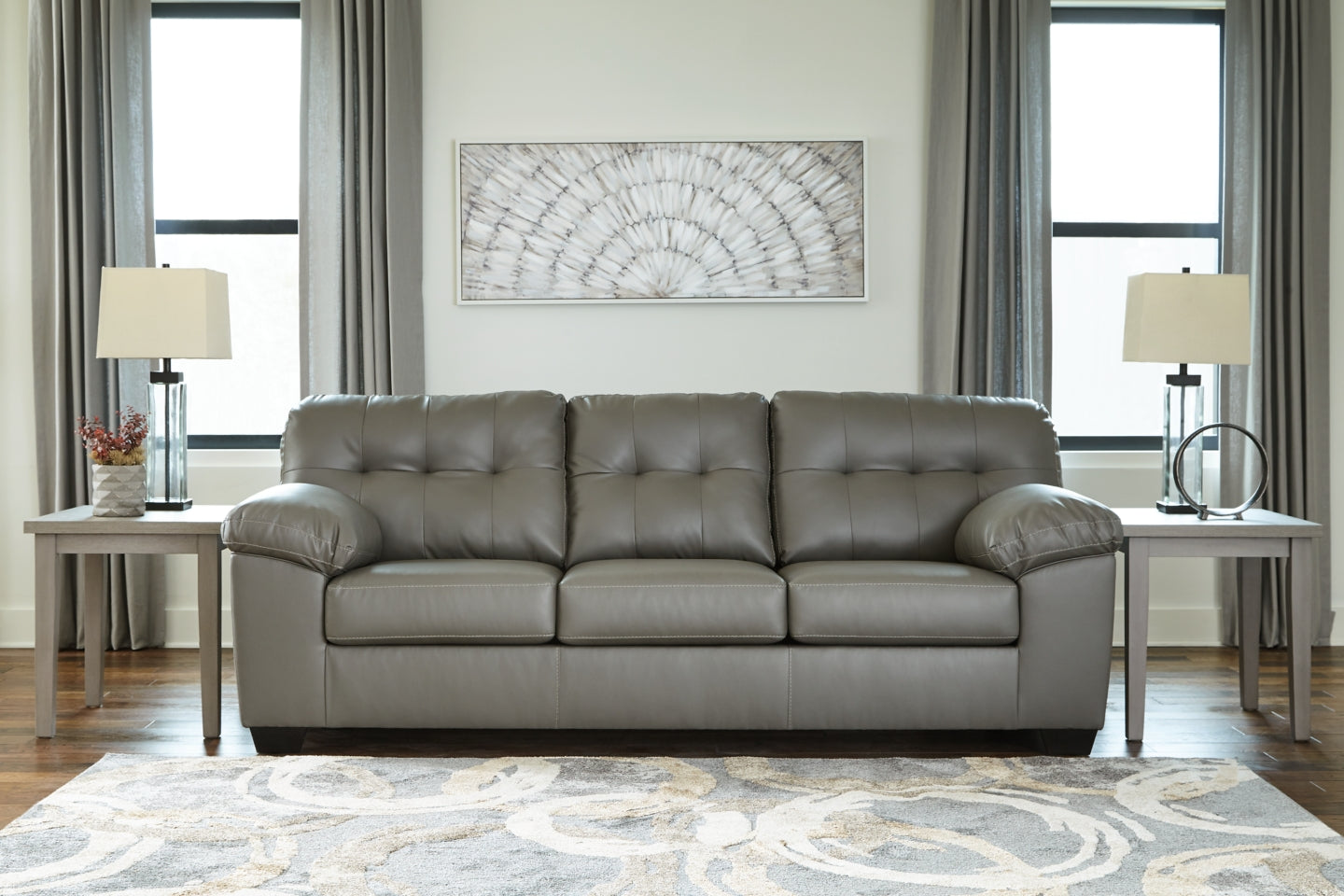 Donlen Sofa, Loveseat and Recliner