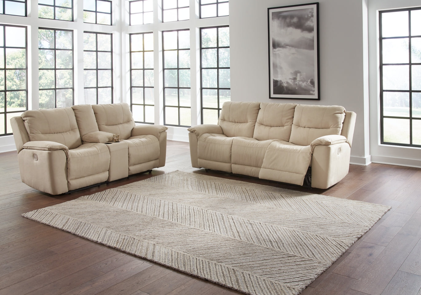 Next-Gen Gaucho Sofa, Loveseat and Recliner - PKG013180