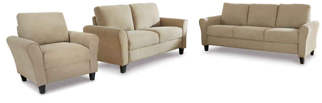 Carten Sofa, Loveseat and Chair