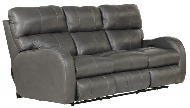 Angelo Power Headrest Power LayFlat Reclining Sofa