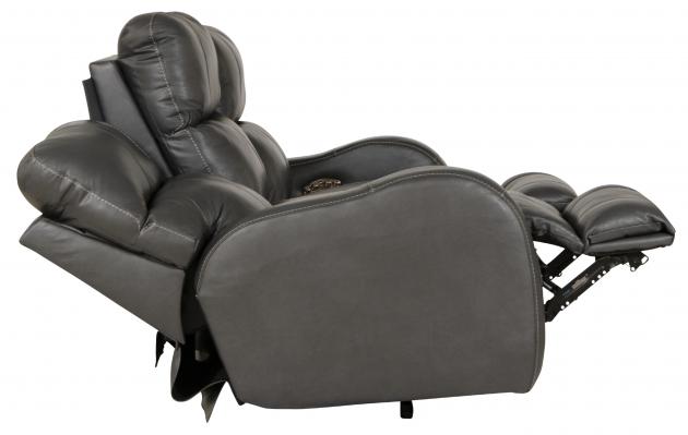 Angelo Power Headrest Power LayFlat Reclining Sofa