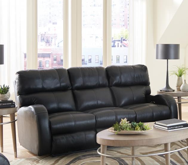 Angelo Power Headrest Power LayFlat Reclining Sofa