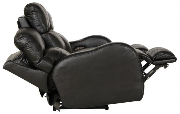 Angelo Power Headrest Power LayFlat Reclining Sofa