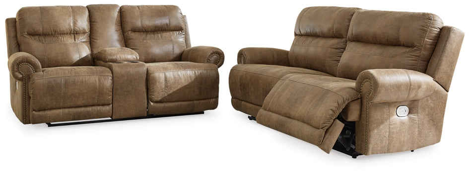 Grearview Sofa and Loveseat