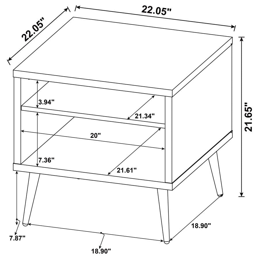 Welsh Brown End Table