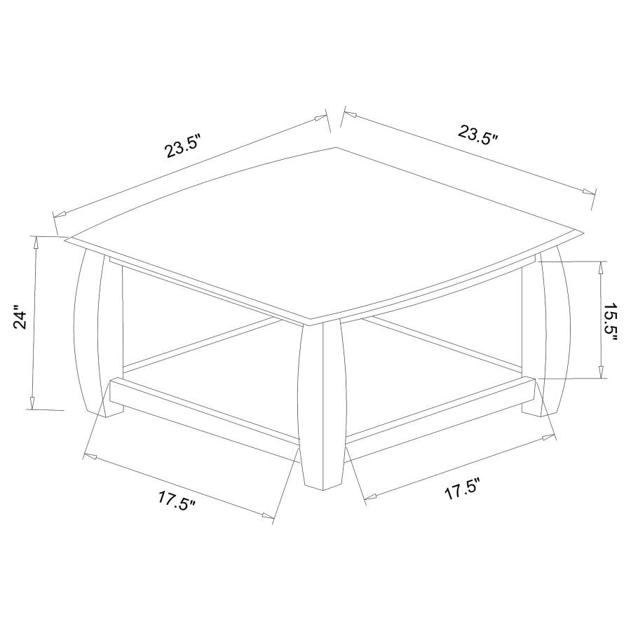 Dixon Brown End Table