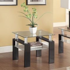 Dyer Black End Table