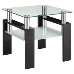 Dyer Black End Table