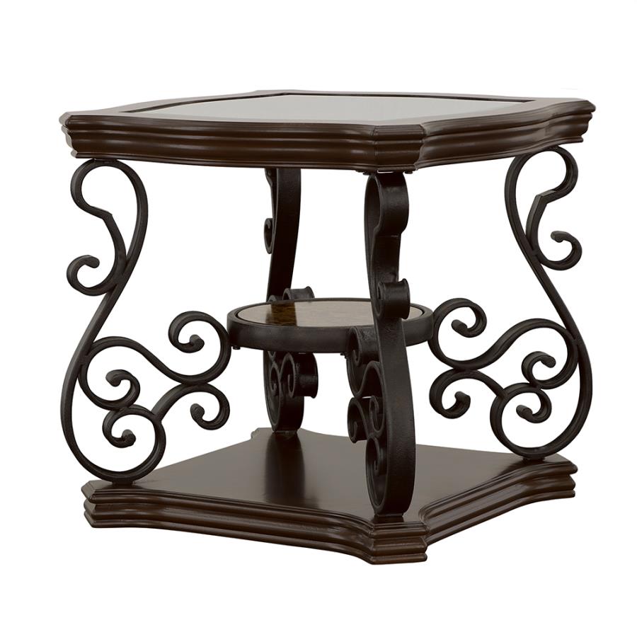 Laney Brown End Table