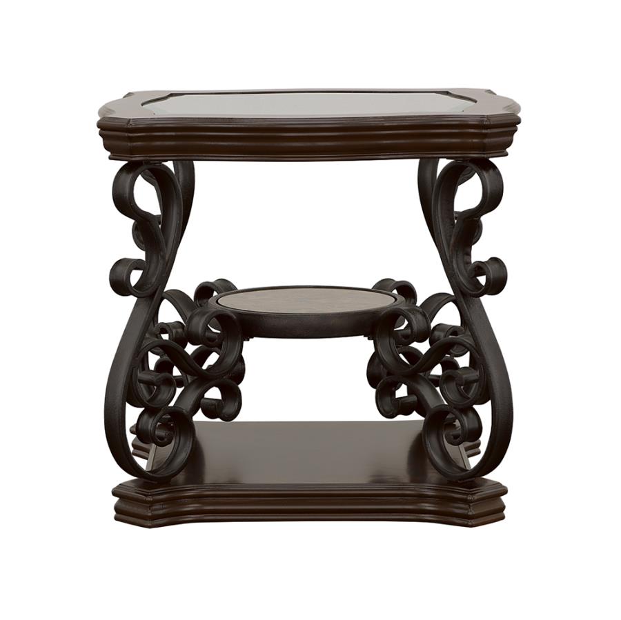 Laney Brown End Table