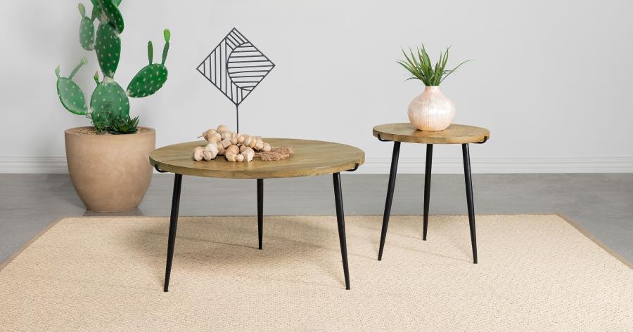 Pilar Brown End Table