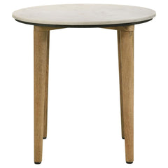 Aldis White End Table