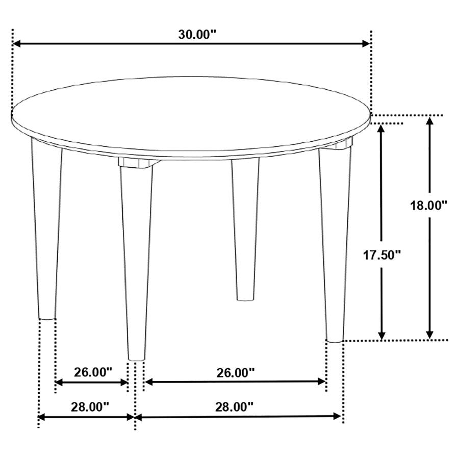 Aldis White Coffee Table