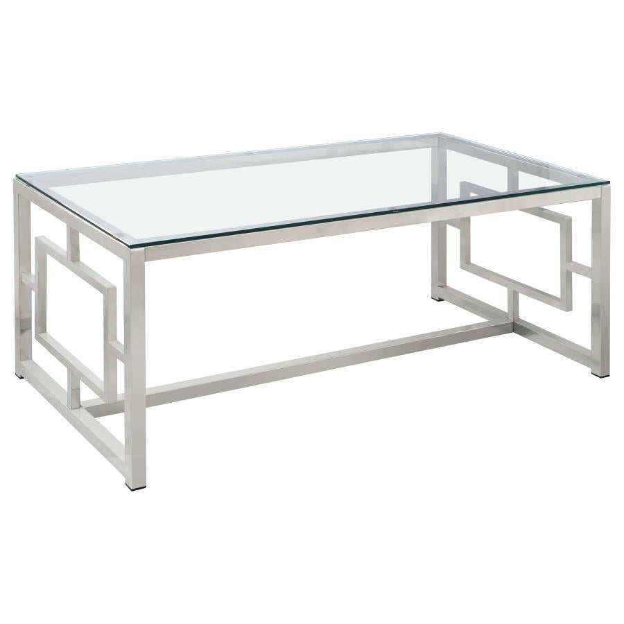 Merced Silver Coffee Table