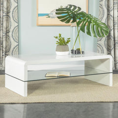 Airell White Coffee Table