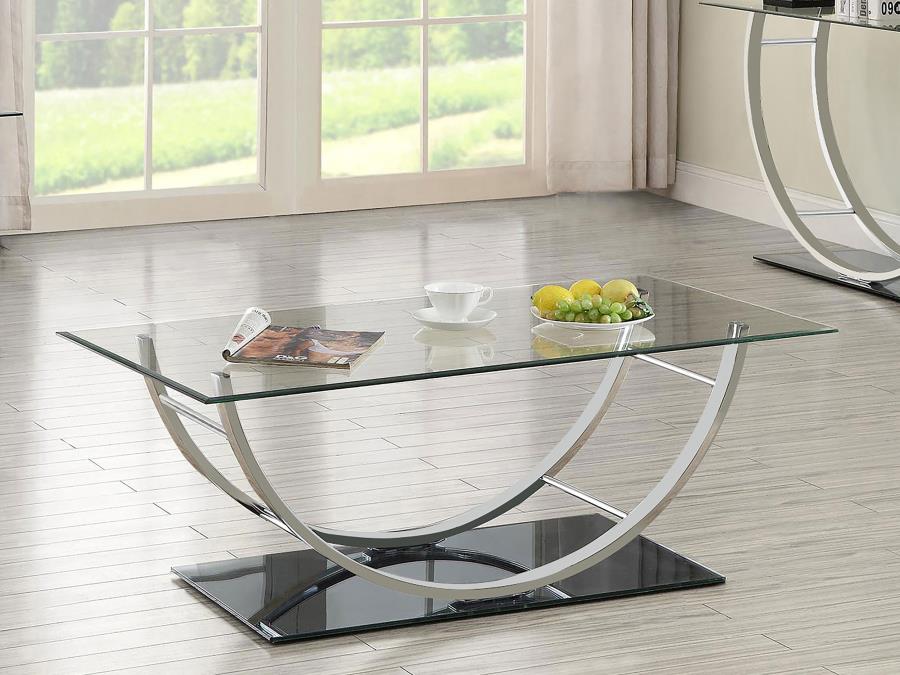 Danville Silver Coffee Table