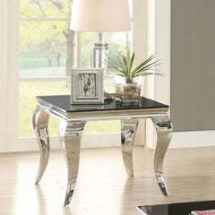 Luna Silver End Table