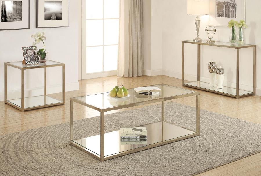 Cora Gold End Table