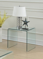 Ripley Clear End Table