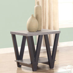 Stevens Grey End Table