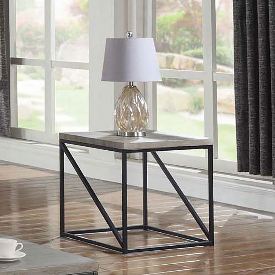 Birdie Grey End Table