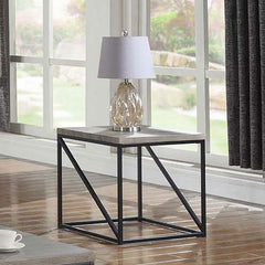 Birdie Grey End Table