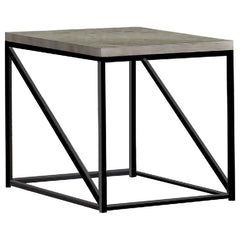 Birdie Grey End Table