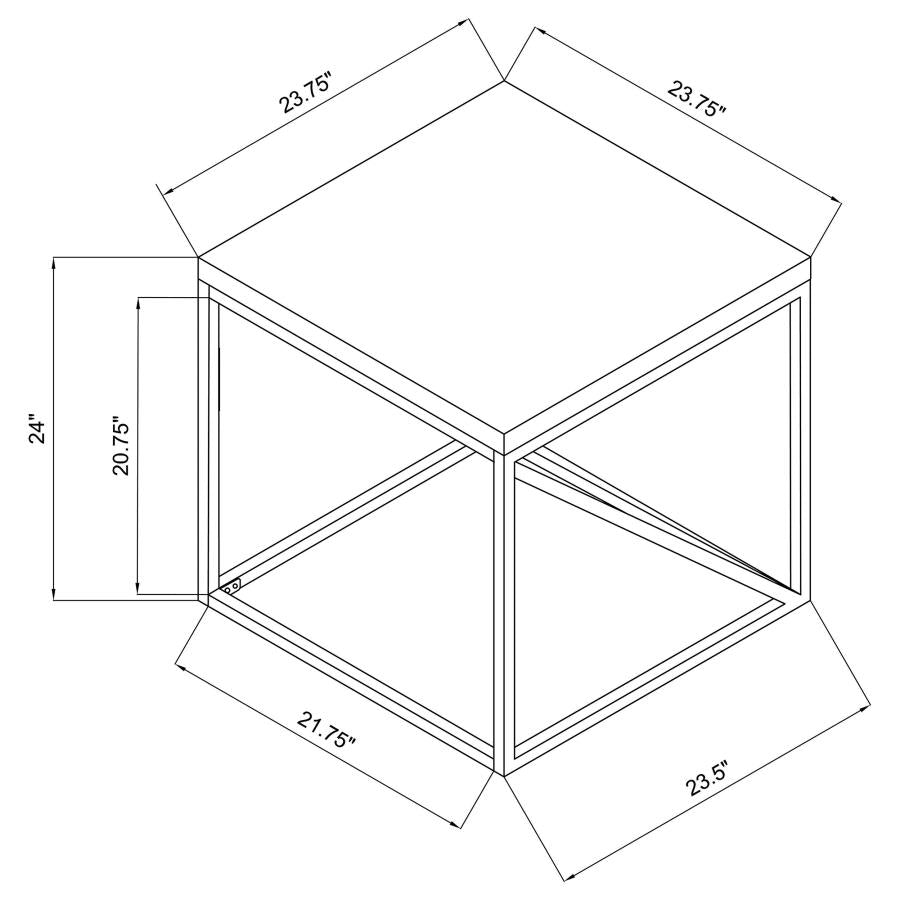 Birdie Grey End Table