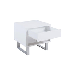 Atchison White End Table