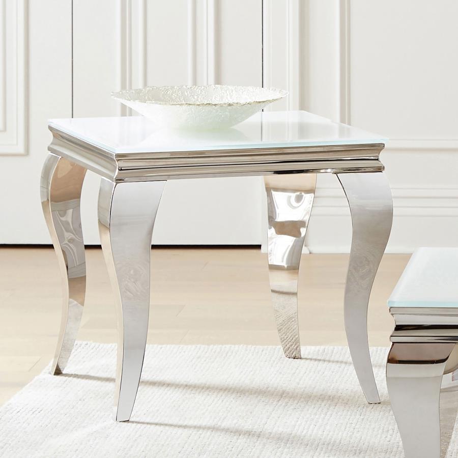 Luna Silver End Table