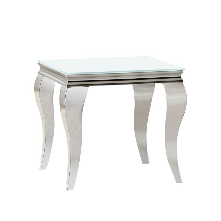 Luna Silver End Table