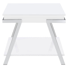 Marcia White End Table