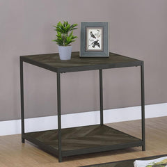 Beckley Grey End Table