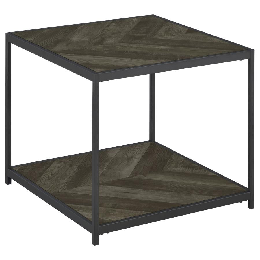 Beckley Grey End Table