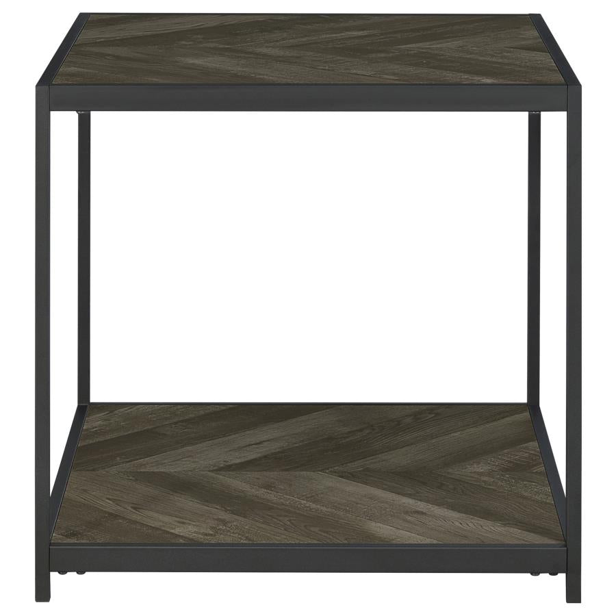 Beckley Grey End Table